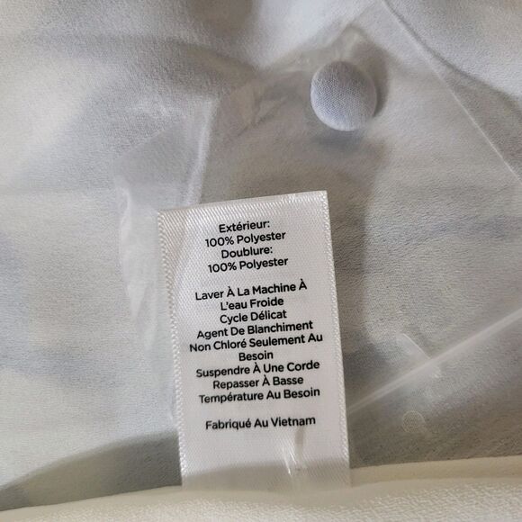 Talbots Plus 16WP NWT Blue Floral Watercolor Blooms Pleated Midi Dress Romantic - Picture 10 of 12